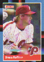 1988 Donruss Baseball Cards    165     Bruce Ruffin